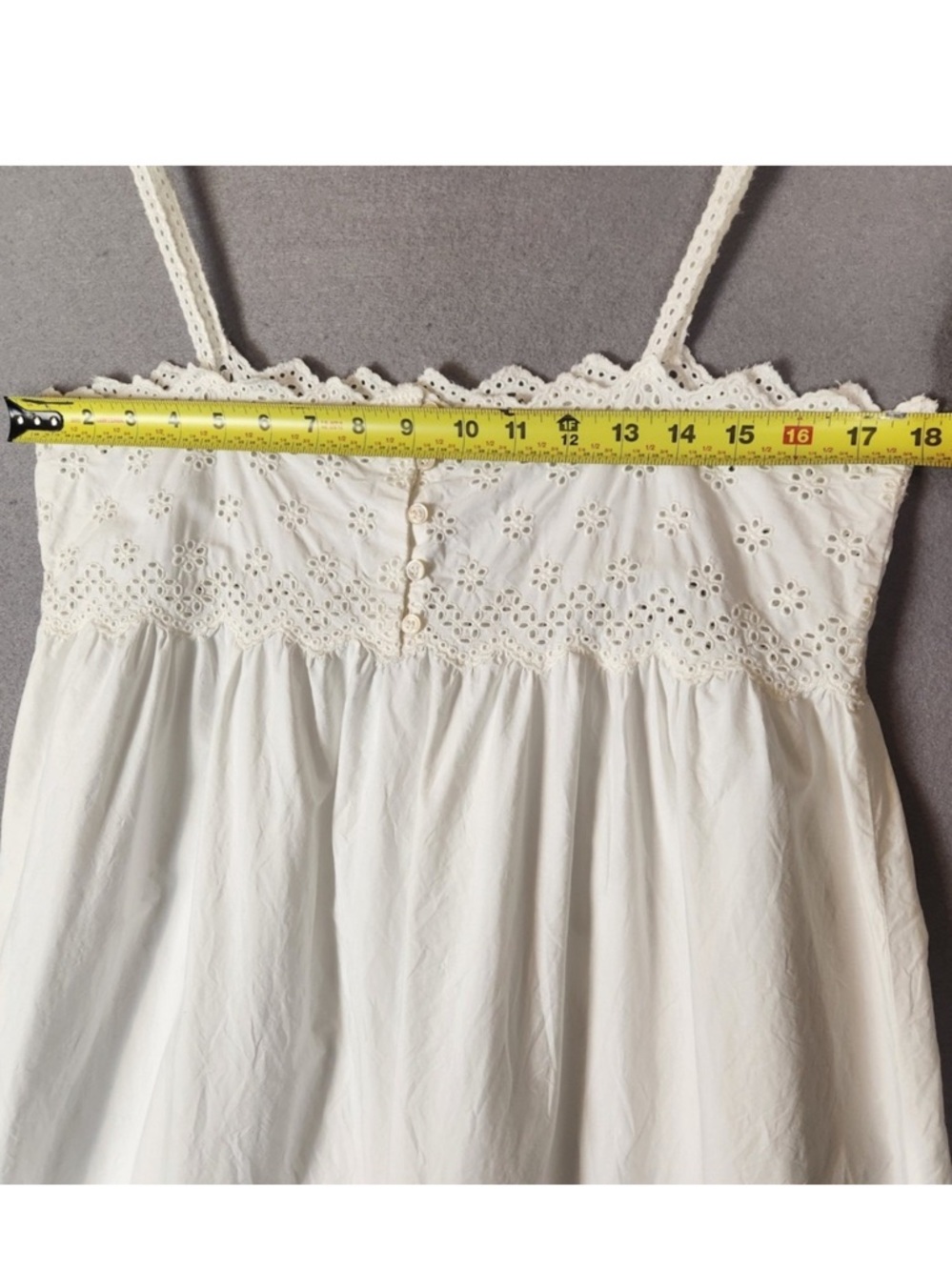 Doen White Eyelet Midi Sundress - Picture 6 of 10